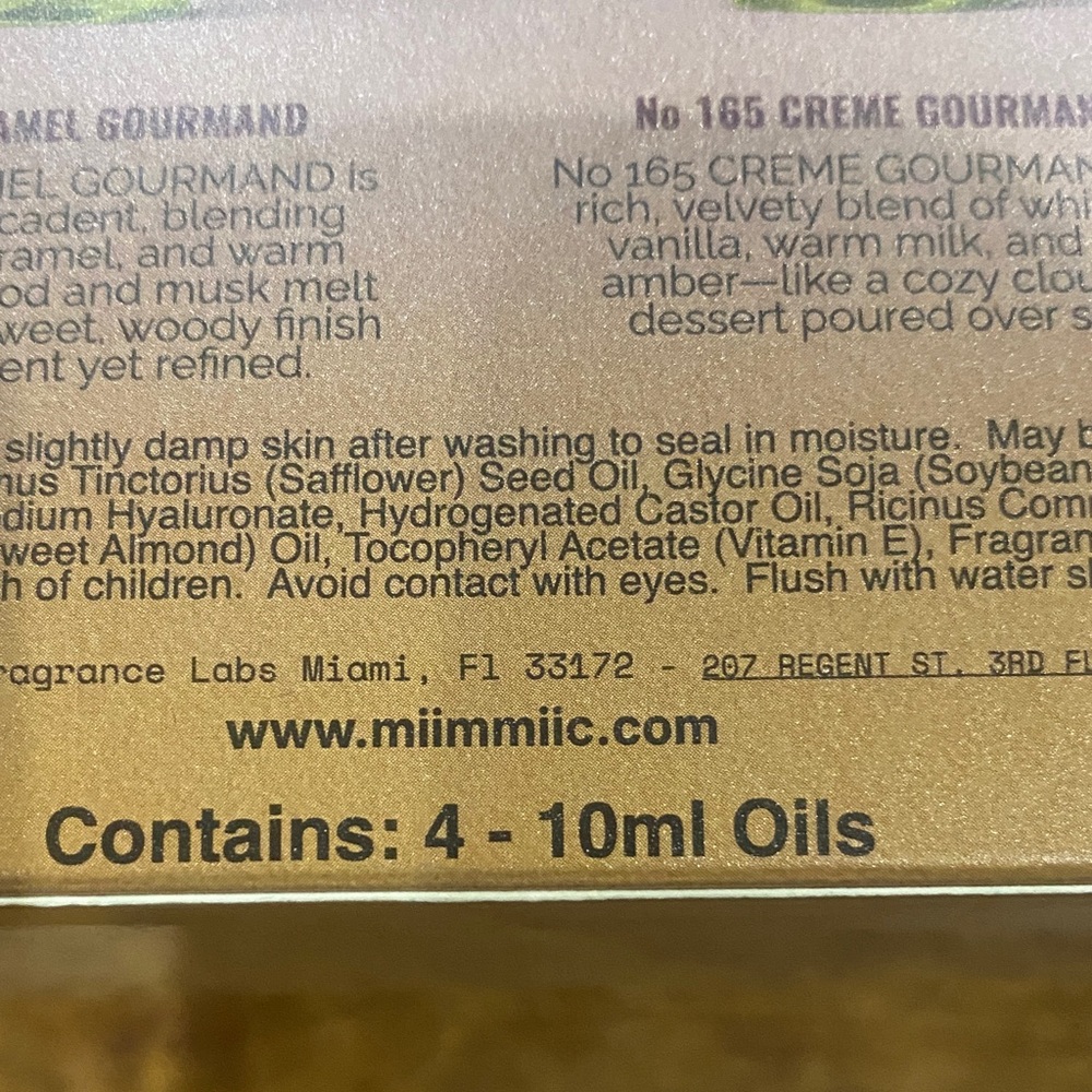 The Viral Gourmands 4-Piece Hair & Body Oil Set - Picture 11 of 11